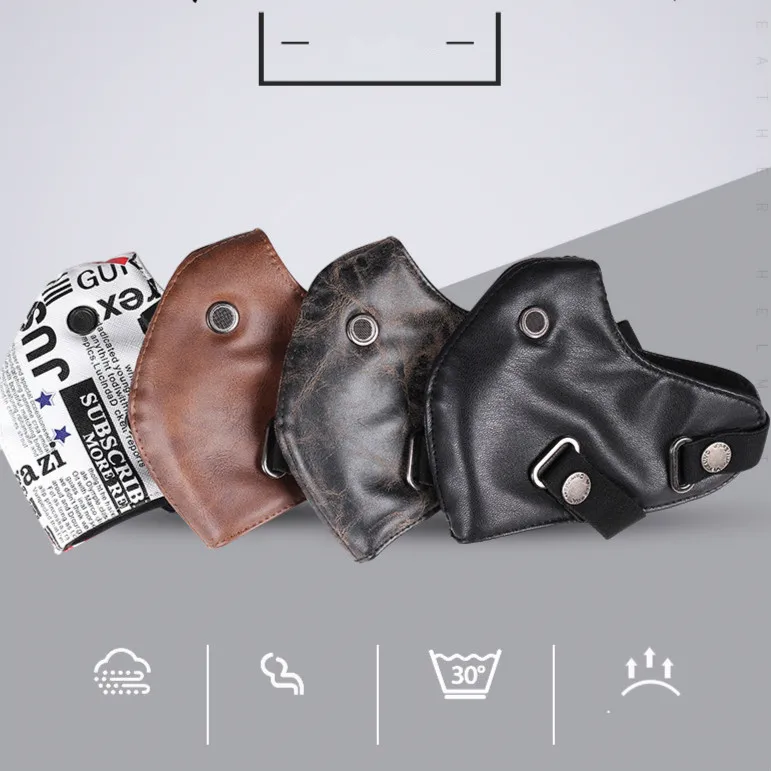 Мотоциклетная теплая маска для нашего магазина шлем 888 из искусственной кожи