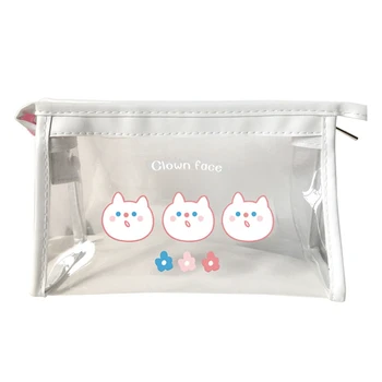 

Transparent Cosmetic Bag Travel Waterproof Storage Bag Portable Toiletry Bag