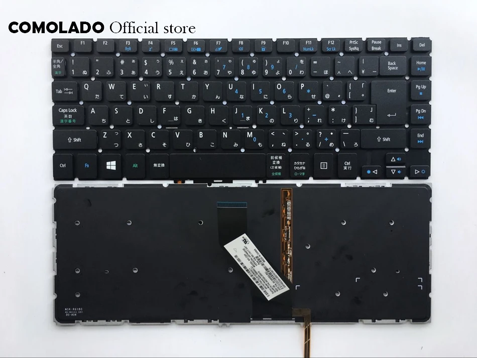 JP Japanese Laptop Keyboard For Acer Aspire V5-471 V5-471G V5-471PG V5-431 M5-481 with Backlit Keyboard JP Layout
