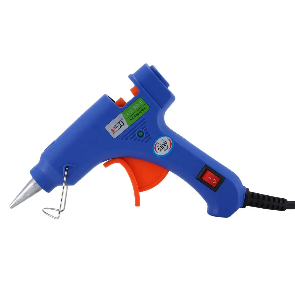 SD SD-E 25 Вт термоклеевой пистолет тепловые пушки для DIY ручной работы игрушки ремонтные Инструменты Электрические термоклеевые пистолеты