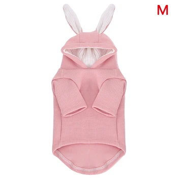 

Cat Clothes Costume Bunny Rabbit Ears Hat Pet Cat Cosplay Autumn Winter Puppy Hoodies Dog Sweatshirt Apparel