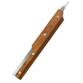 

Coconut Opener Fruit Opener Double Ended Coconut Cutter with Wooden Handle Coconut Opener Kitchen Gadget Opener Tool