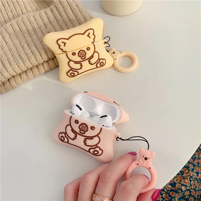 

Ultrathin Case For Airpods Pro Silicone Bluetooth Wireless Earphone Case for Air pods Pro 1 2 Case Cute cartoon