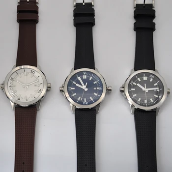 

Corgeut 44.5mm Rubber Strap Men's Automatic Mechanical Watch Watch Date Waterproof Luminous High-quality MIYOTA Movement