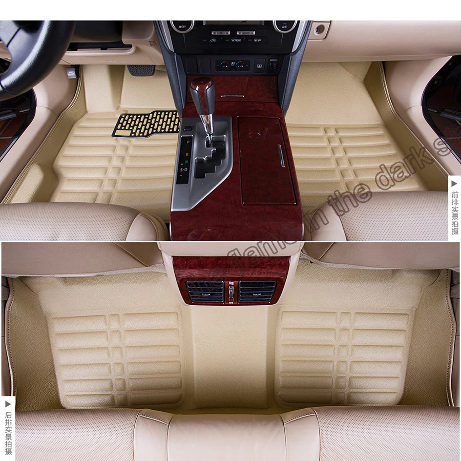 Lsrtw2017 Leather Car Floor Mats Carpet For Toyota Camry 2012 2013