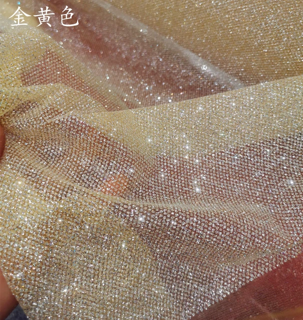 150cm Wide Sequins Glittering Soft White Tulle Mesh Fabric for Wedding  Dress Evening Dress Making Party Background Decor Cloth