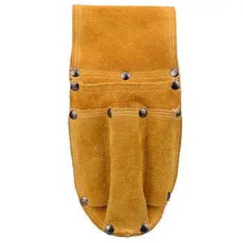 

2020 New Leather Carpenter Electrician Tool Waist Bag Belt Pouch Pliers Screwdriver Case