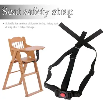 

3 Point Baby Safety Belt Fixed Seat Harness Belt Stroller Accessories Children High Chair Protection Baby Tricycle Straps