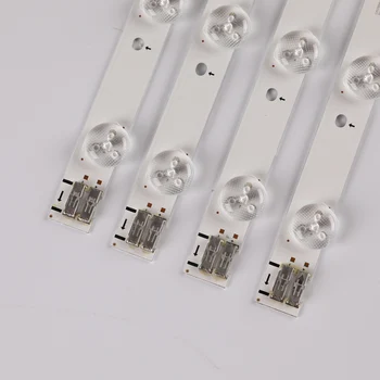 

New Kit 4pcs/set 10LEDs 580mm LED backlight strip for UE32EH5007K UE32EH5000KX D1GE-320SC1-R3 R2 32F-3535LED-40EA BN96-24146A