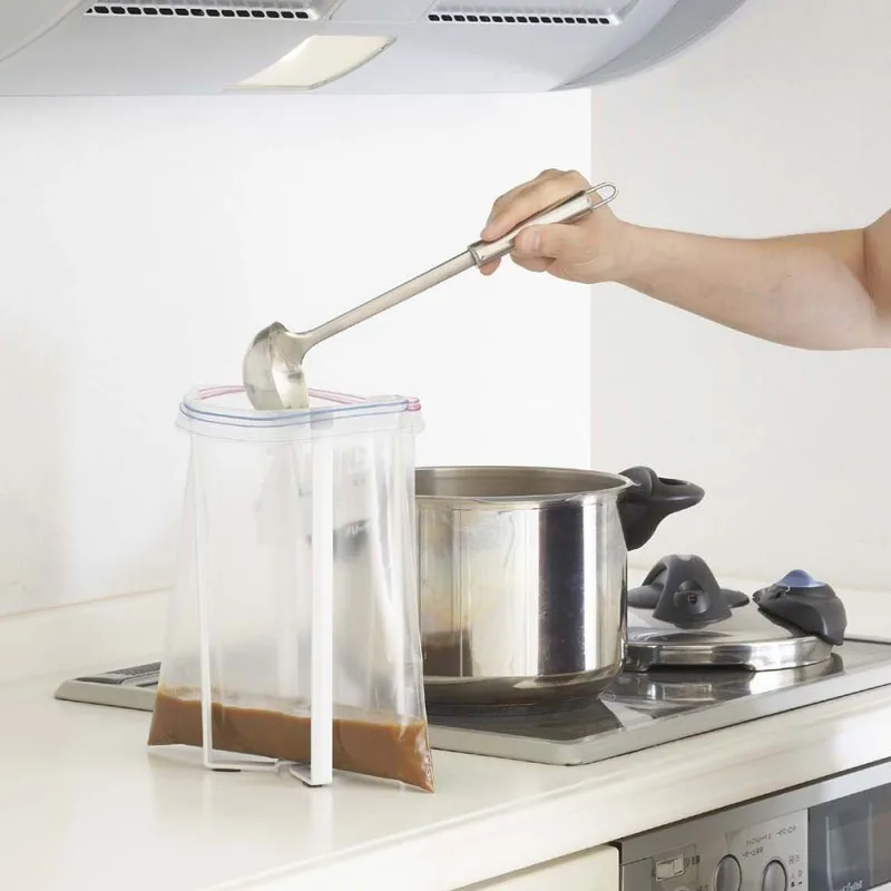 Kitchen Draining Rack Creative Storage Drain Racks Finishing The Cup Supporting The Bag Rack Household Supplies