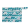 1pc Multi-functional Size 14*18 Wet Bag Reusable bag for Mama Cloth Pads Menstrual Pad Washable Sanitary Pads Bags 7 Colors 5