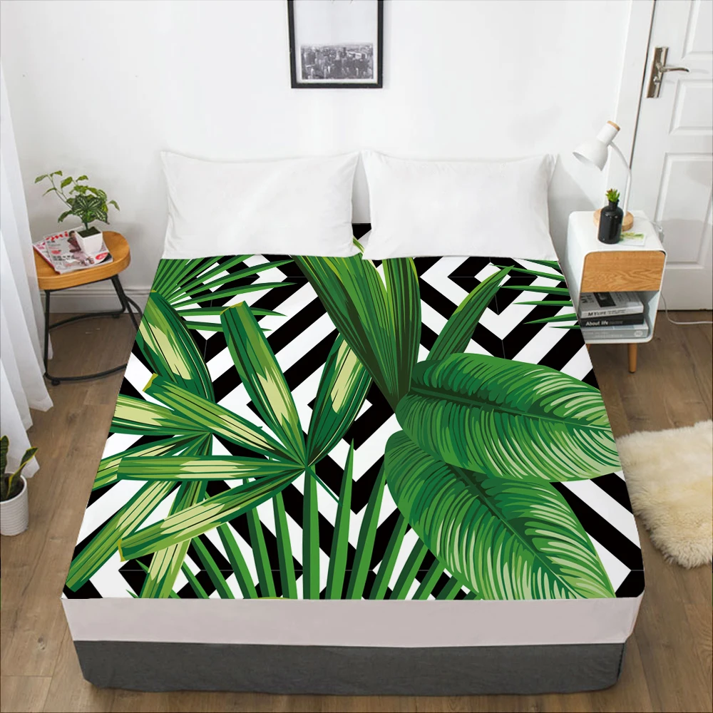 Elastic fitted sheet Bed sheet With An Elastic Band 150/180/200/160*200 Mattress Cover Bed cover