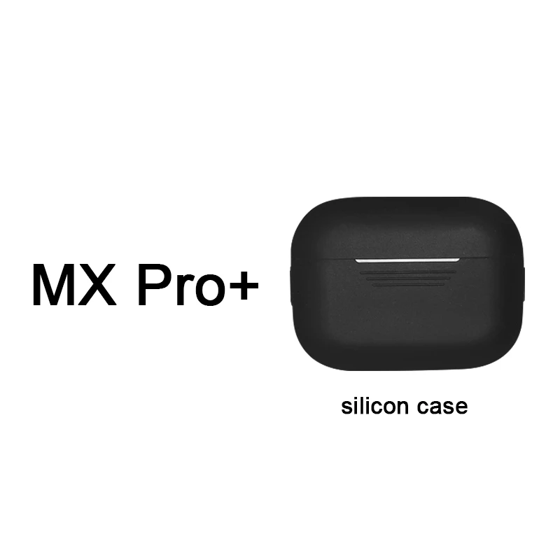 Новые MX Pro TWS сменить имя и gps беспроводные bluetooth наушники 8D бас pk h1 чип i90000 pro TWS i50000 TWS - Цвет: MX PRO case black