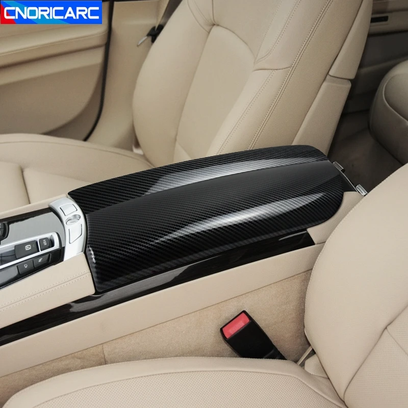 

Стайлинг автомобиля для BMW 7 серии F01 F02 2009-2015 Центральная консоль подлокотник рамка Обложка наклейки аксессуары для интерьера