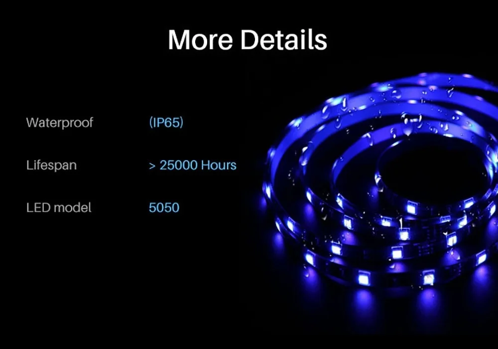 SONOFF L1 затемнения IP65 2 м 5 м умный WiFi RGB светодиодный комплект полосы света работает с Amazon Alexa Google Home-2 м