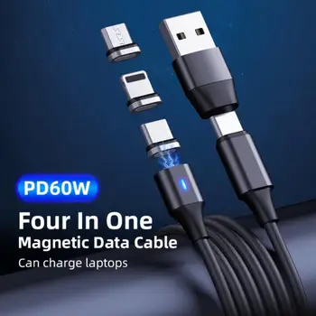 

2020 New 1/2m Magnetic USB Cable / Micro USB / Type-C For IPhone X Xs Max Magnet Charger For Samsung Xiaomi Iphone 12 11 Pro Xs