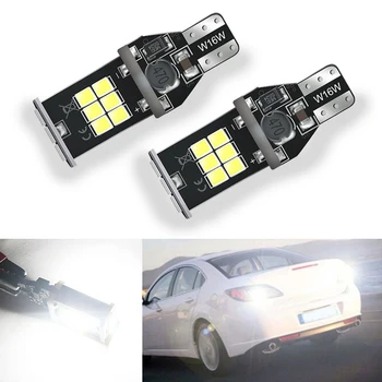 

2x Canbus Car LED Lamp W16W Led T15 3030 Chip Backup Reverse Light Bulb For Mazda 8 cx-3 cx3 cx-5 cx5 8 cx 5 m8 rx8 m5 2008