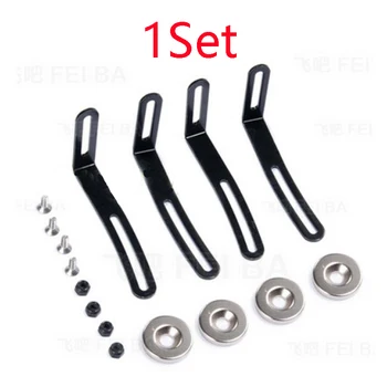 

1Set 90046 SCX10 1:10 Shell Fixing Bracket Mounting with Strong Magnet Self-made Support Parts for RC Tamiya Mini 4WD Racing Ca