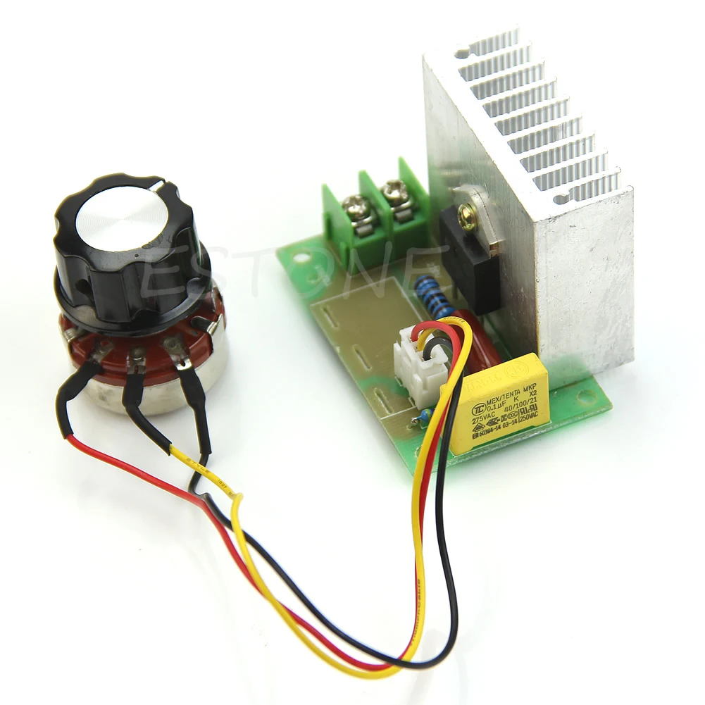 

4000W High Power Thyristor Electronic Volt Regulator Speed Controller Governor