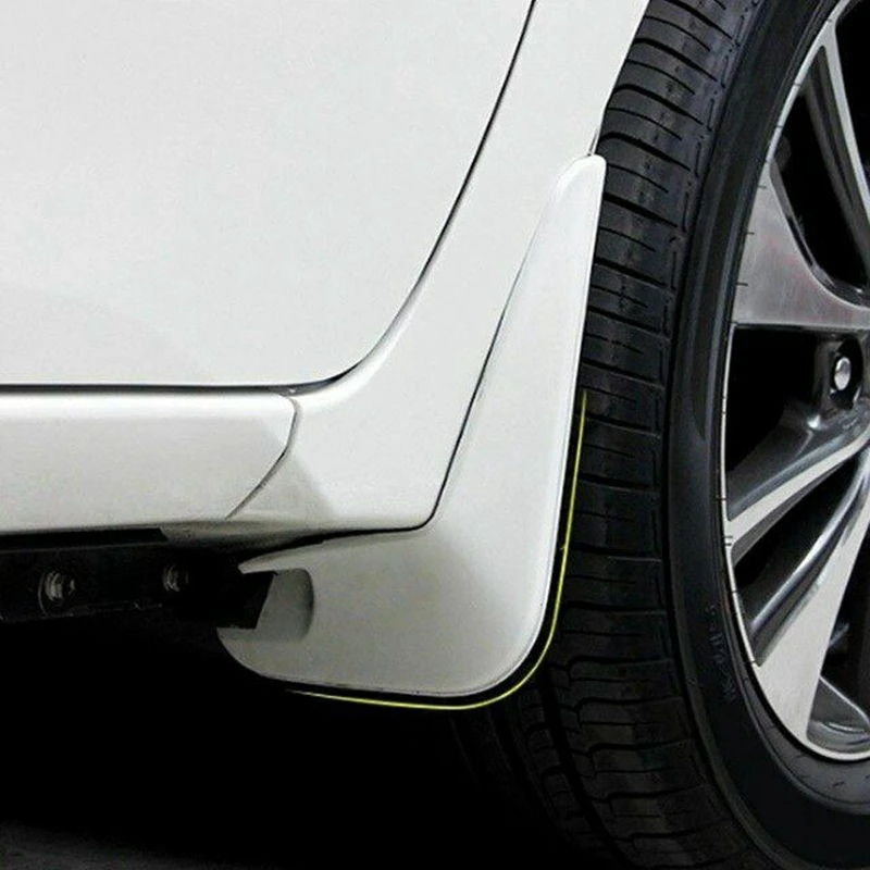 4 шт жемчужные белые Брызговики крыло брызговиков для Toyota Corolla