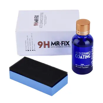

30ml Car Liquid Ceramic Coat Super Hydrophobic Glass Coating Set Paint Care Anti-scratch Glasscoat Car Polish Coating