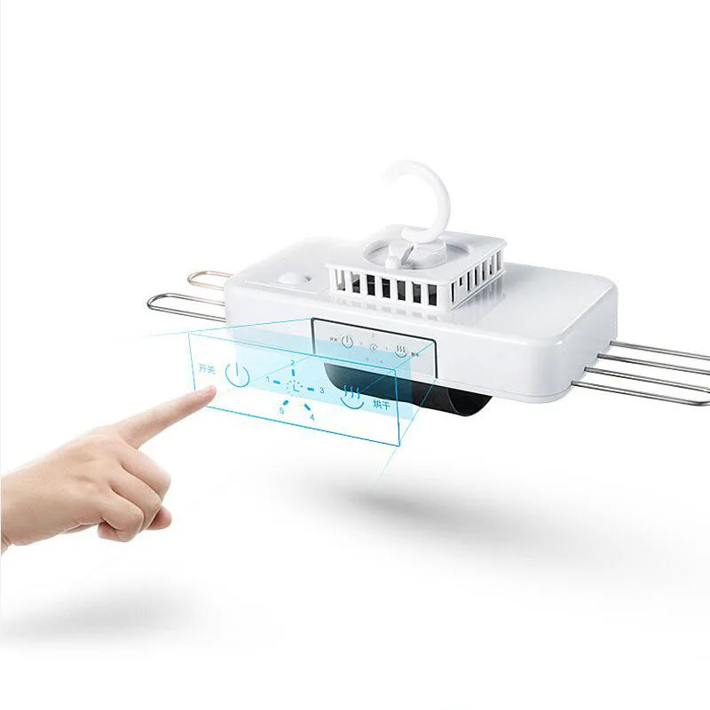 

Portable Clothes Dryer Heater Mini Business Travel Household Foldable Mute Drying Hanger Dry Shoe