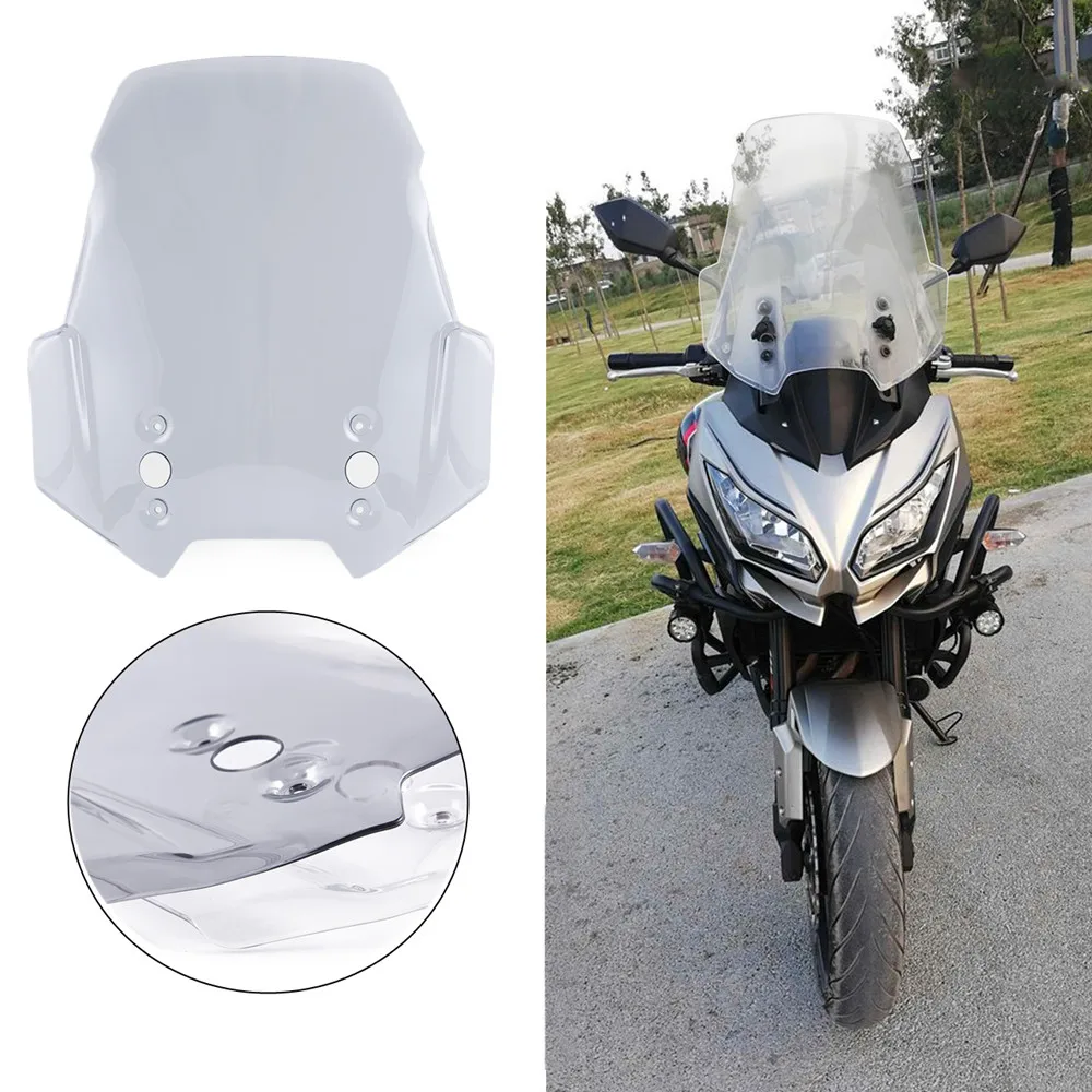 Ветровое стекло для Kawasaki Versys 1000 KLZ1000 LT 2012-2019 650 KLE 2015-2021 ветровое 2020 VERSYS1000 ветровые