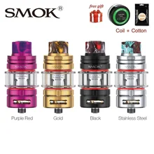 SMOK TFV16 Lite Tank 5 мл атомайзер с конической сеткой и двойной сеткой TFV16 Lite Coil& 810 капельный наконечник электронная сигарета Fit G-Priv 3 MOD