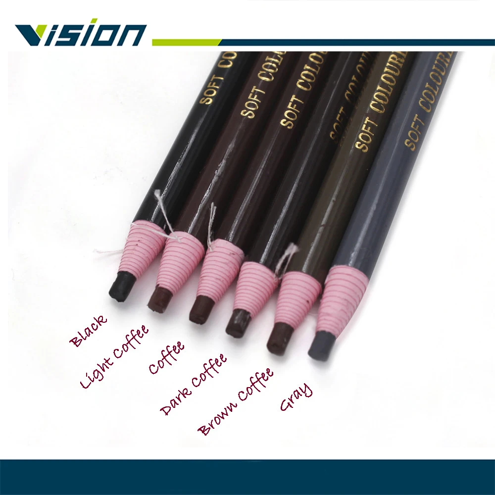 

1PC Microblading Eyebrow Tattoo Pen Waterproof Permanent Makeup Eye brow Pencil Positioning Long lasting Fine Sketch Eyebrow