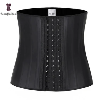 

Latex Material 25 Spiral Steel Boned Slimming Belt Waist Cincher Fajas Shaper Shapewear Waist Trainer 950#