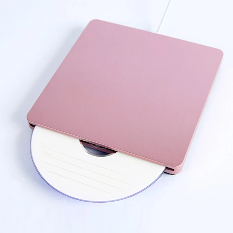 USB 2,0 Внешний Оптический привод DVD CD рекордер драйвер для ПК компьютер ноутбук GDeals