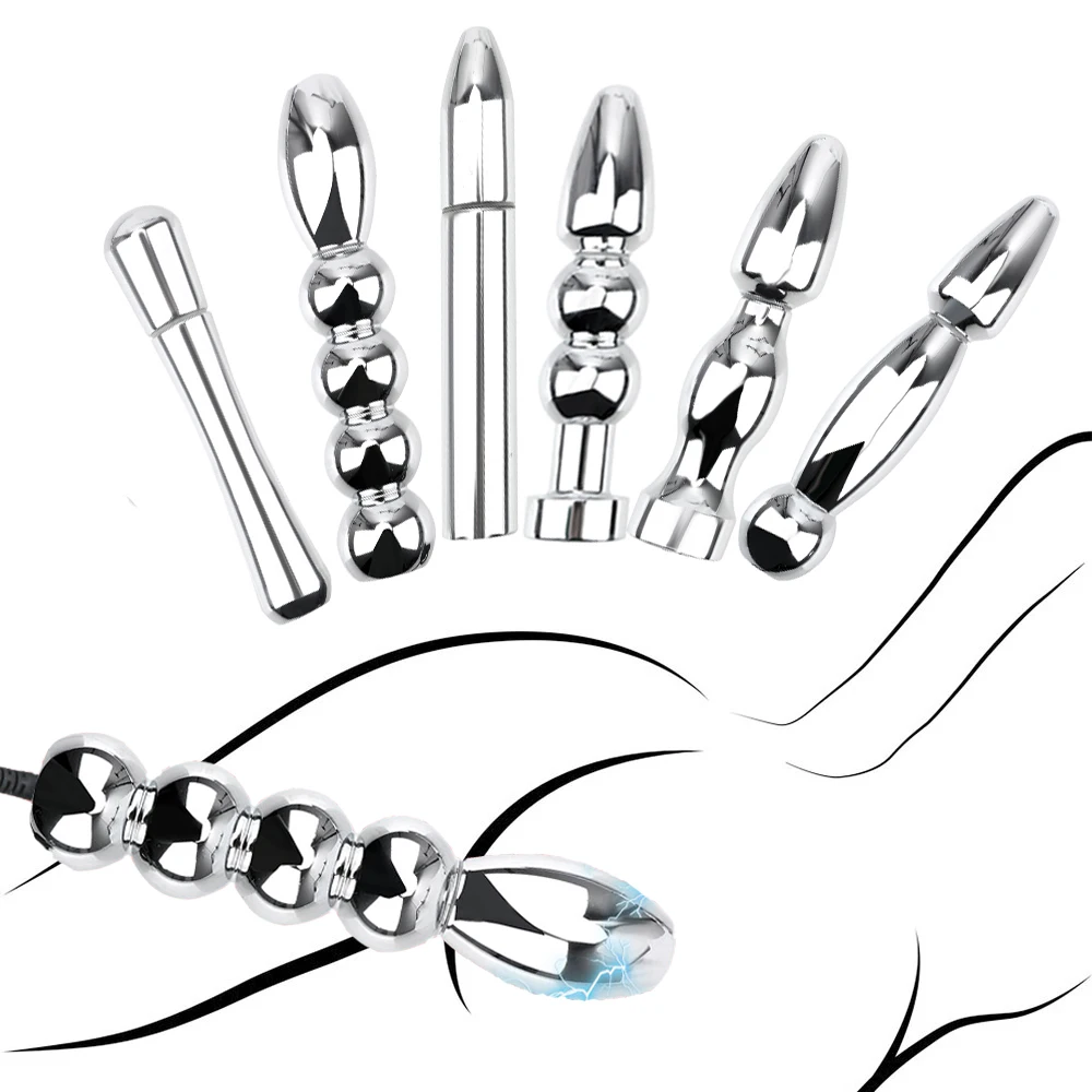Strongest BDSM Power Box,Electric Shock Anal Vaginal Plug Masturbator Electro Stimulator Prostate Massage Big Butt Plug Sex Toys