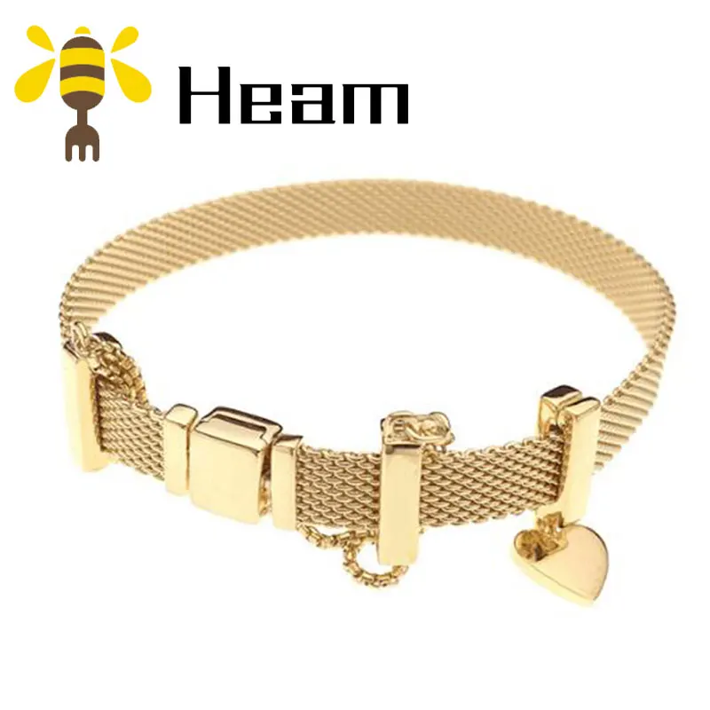 Heam, высокое качество, новинка,, Стерлинговое Серебро 925 пробы, pan, очаровательный браслет для женщин, модный, классический, темперамент, ювелирные изделия, вечерние, подарок