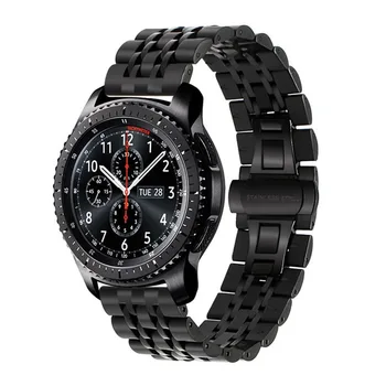 

20mm 22mm Watch Band for Samsung Gear S2 S3 Strap Pebble Time Amazfit Sport Stainless Steel Band for MOTO360 2 Fenix Chronos