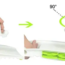 Herramientas de corte de verduras de pelador de mandolina de con 5 cuchillas de rallador de zanahoria rebanador de verduras de c