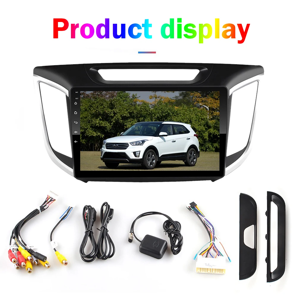 2G+ 3 2G 10," 2din автомобильный dvd-плеер Android большой экран 8.1для hyundai Creta IX25 автомобильный Радио gps навигация wifi Bluetooth MP5 play