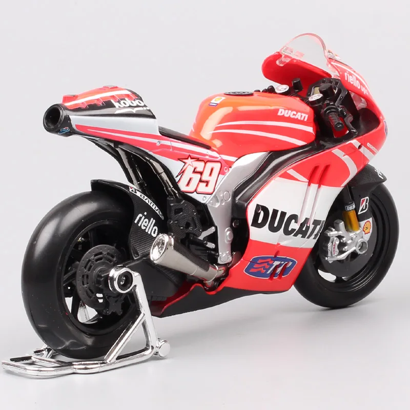 1:10 модель Maisto большой поездок на мотоцикле Ducati Desmosedici GP11 GP13 № 69 Ники moto rcycle moto игрушечные машинки гоночный велосипед модель игрушки GP