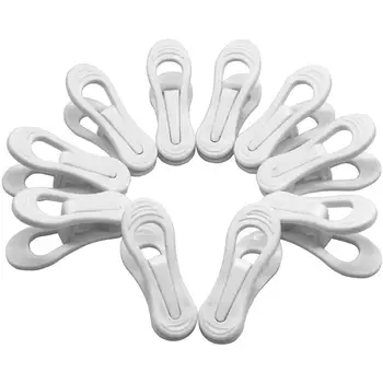

25 Pcs Plastic Towel Clips Bright Color Multi-purpose Windproof Clothespin Clothes Drying Hanger for Clothesline Utility