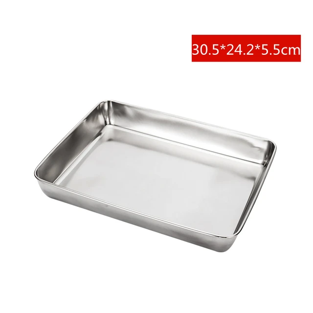 GGEROU Rectangle Deep Baking Pan Set,3 PCS Aluminum Cake Pan,Non Stick  Baking Sheets Baking Tray Bakeware Toaster Oven Food-Safe Nonstick Coating  price in Saudi Arabia,  Saudi Arabia