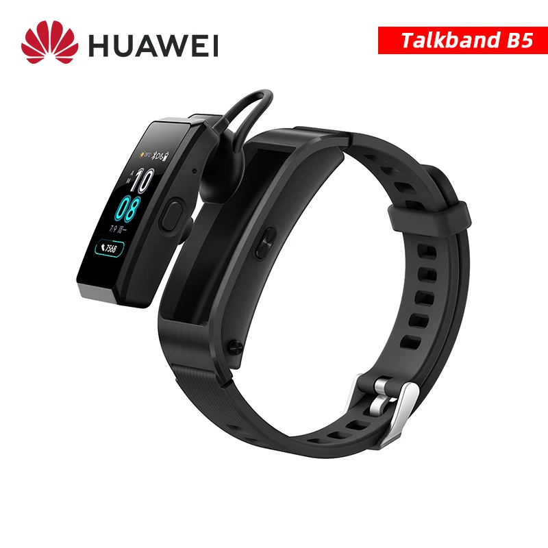 

HUAWEI TalkBand B5 Talk Band B5 Bluetooth Smart Bracelet Sports Wristbands 1.13'' Touch AMOLED Screen Phone Call Earphone Band