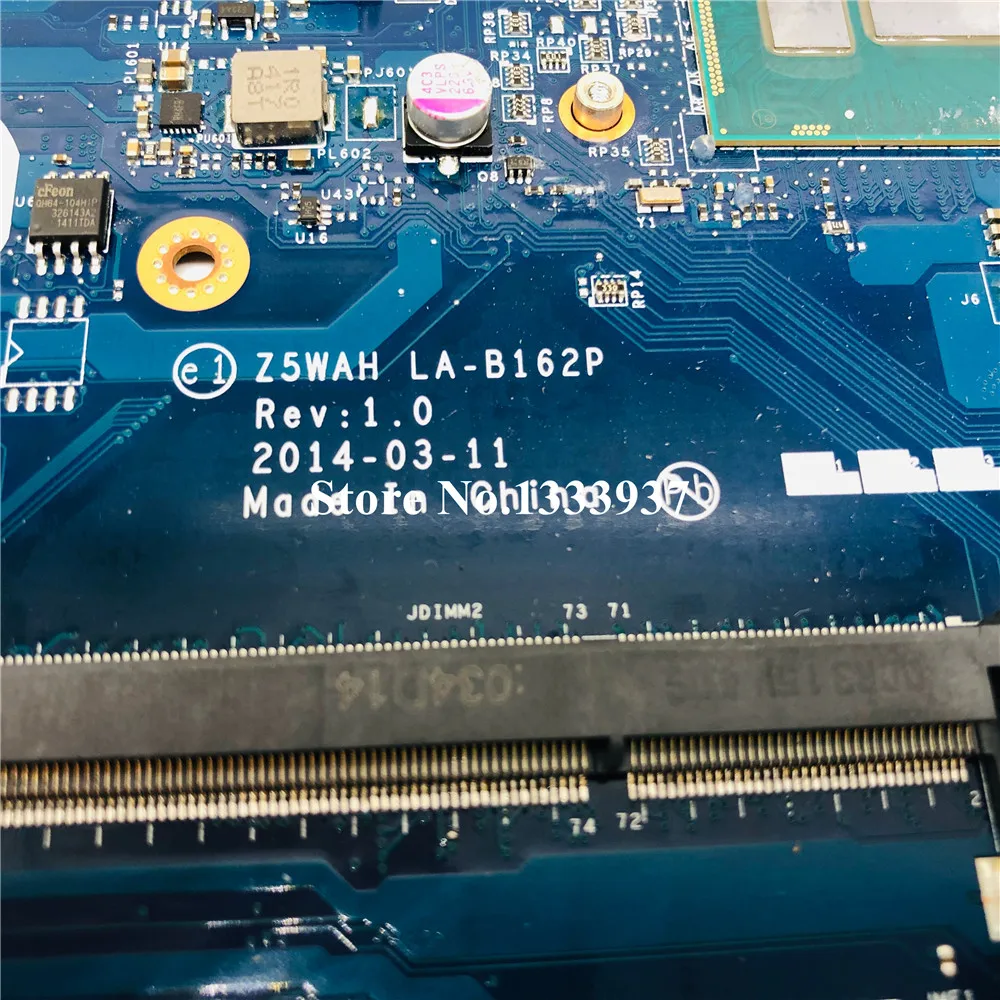 New  FOR Acer Aspire E1-572 V3-572G E5-571G E1-572G Laptop Motherboard I7-4510U NBMLC11005 NB.MLC11.005 