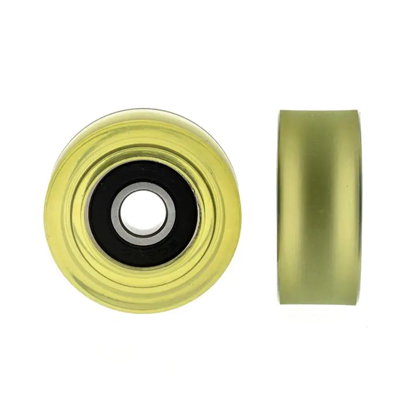 10 Stück 8*35*15mm PU60835-15 Polyurethan PU 608 608RS Mechanische automatische geräuscharme Rollenlager-Reibungsrolle 8x35x15 – Detail 3