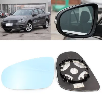 Для Volkswagen Bora big vision blue mirror анти Автомобильное зеркало заднего вида с подогревом модифицированное широкоугольное отражающее зеркало заднего вида