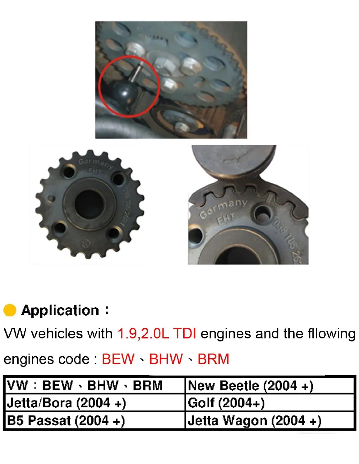 maXpeedingrods Outil de réglage du moteur, outil de verrouillage de  courroie de distribution TDI pour Audi 1.2 1.9 2.0 2.5 3,3 l :  : Auto et moto