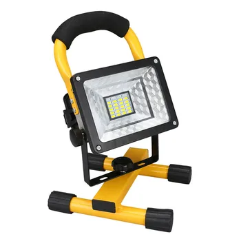 

LED Work Light Rechargeable Portable Spotlight Searchlight Outdoor Emergency Work Lamp Waterproof Light with British Adapter