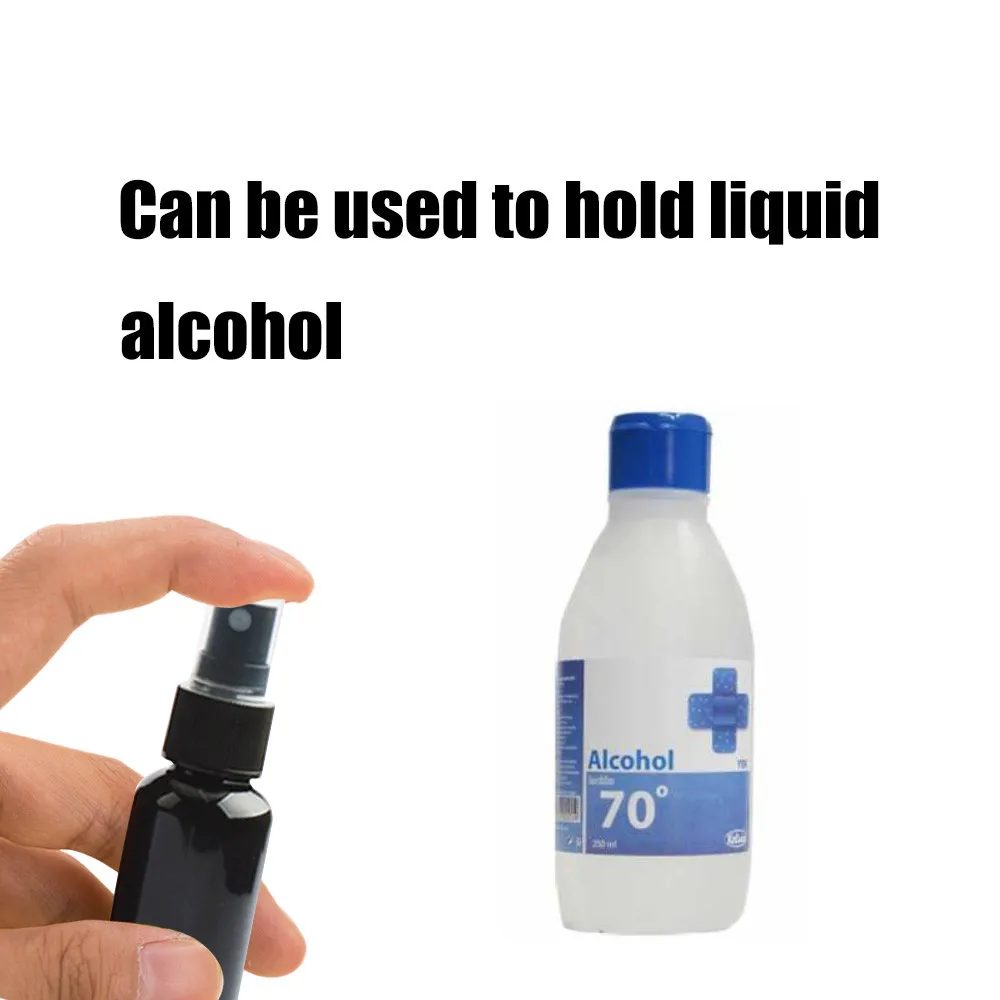 2шт 100 мл дезинфекция жидкость Спрей горшок портативная бутылка пустая вода салон