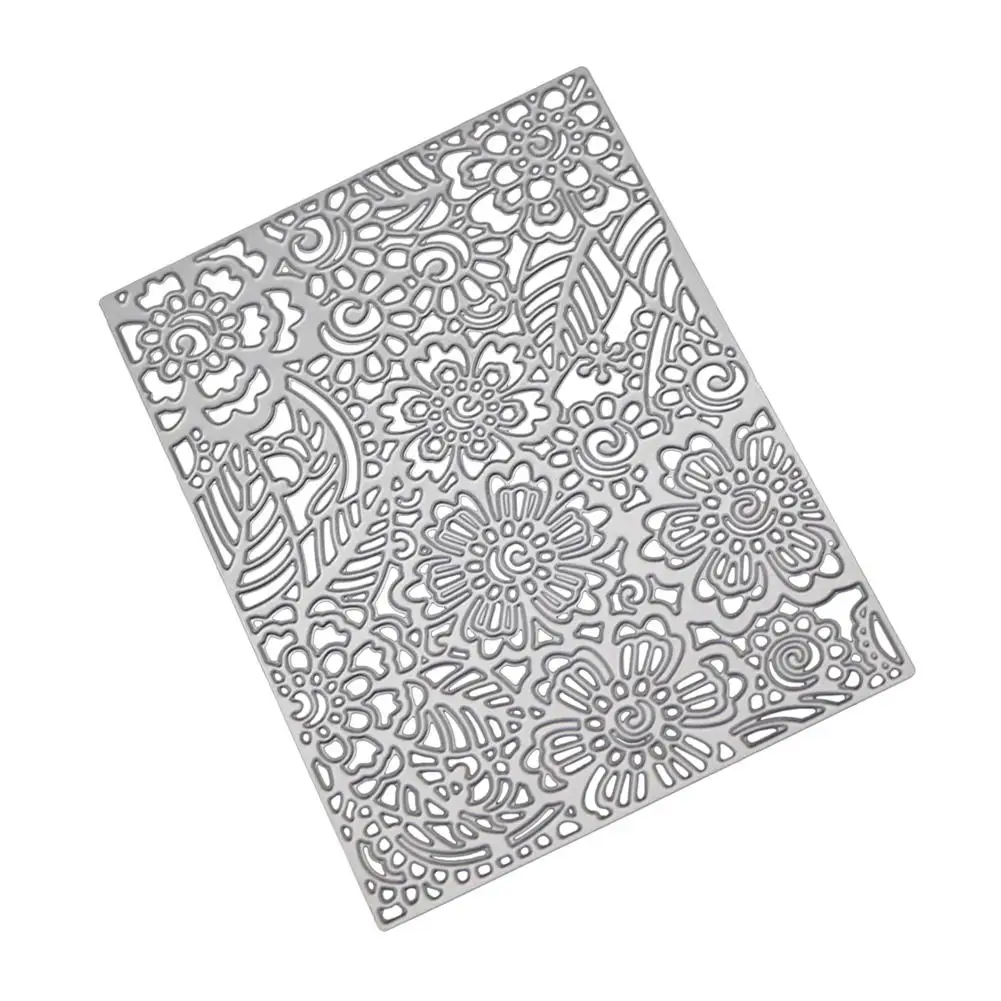  Kuulee Silver Color Carbon Steel Cutting Dies for DIY Scrapbook Background/Invitation Lace/Greeting - 4.00055E+12