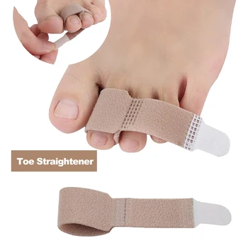 

Toe Straightener Toe Tape Bandage Hammer Toe Hallux Valgus Corrector Toe Separator Splint Wrap Foot Care Tool for Men & Women
