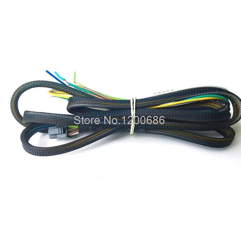 1 м 20AWG 43025-0608 6 pin Micro-fit 3,0 гнездовой разъем с черным плетеный кабель трубки более