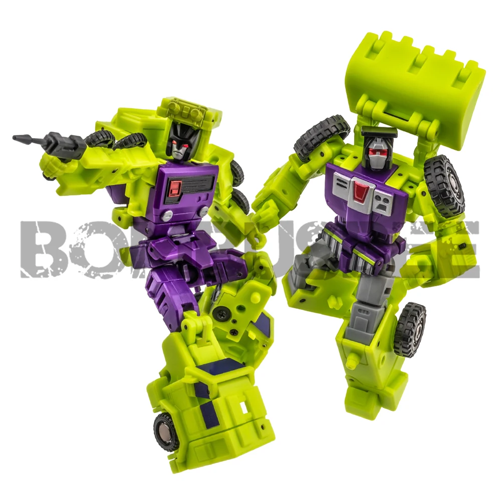 

【In Stock】Newage NA Hephaestus Devastator Pack B H31 Crocell & H32 Marbas Constructicon 3rd Party G1 Transformation Toy